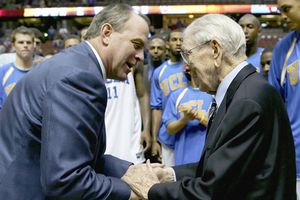 Ben Howland and John Wooden